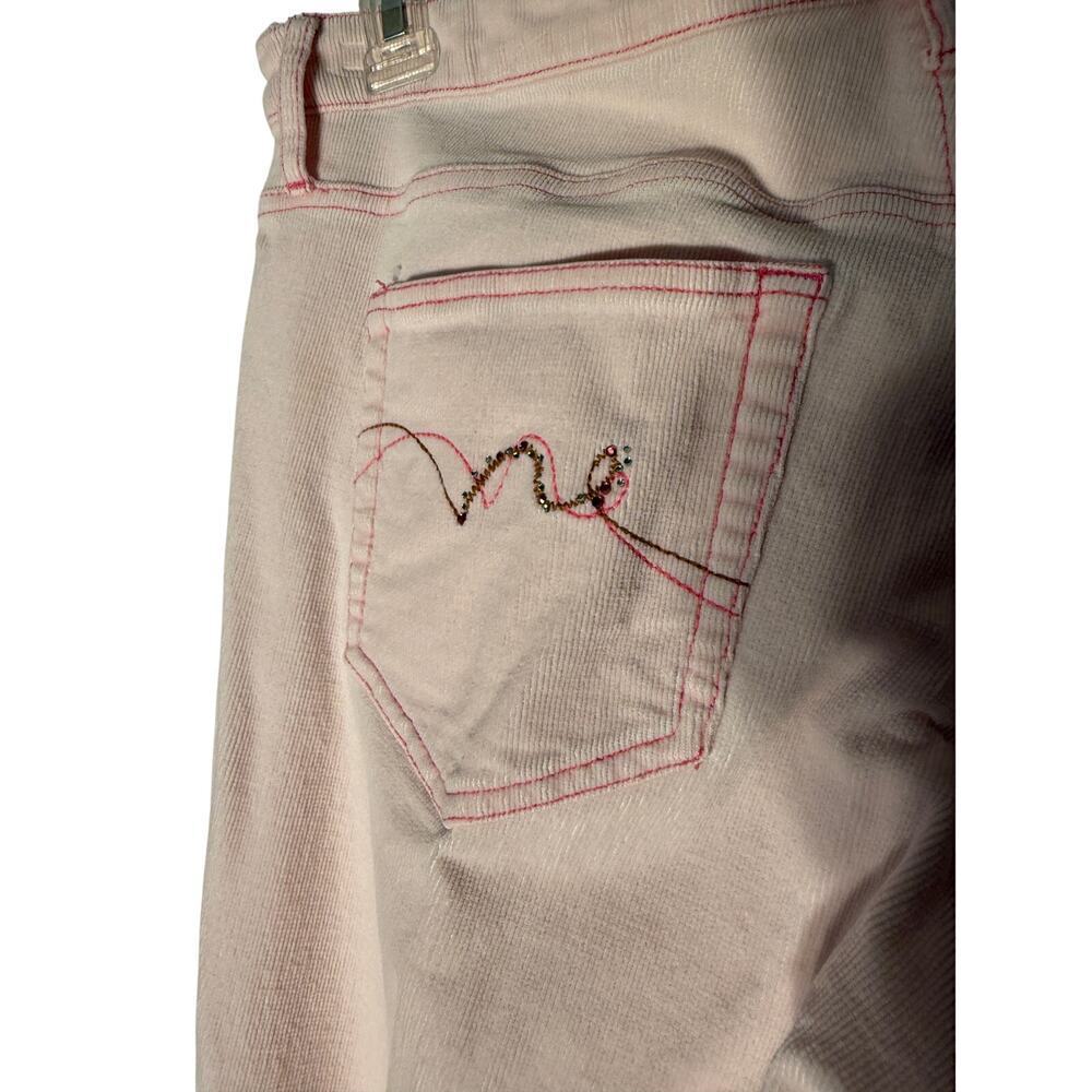L.E.I Pink Corduroy Women's Size 16 Straight Leg Pants Y2K - Picture 2 of 12
